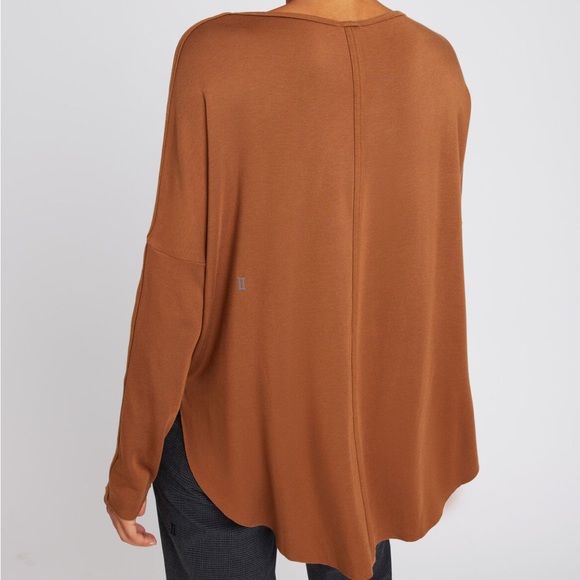 Kit and Ace BURROW PULLOVER - Heathered Toffee - Picture 3 of 10